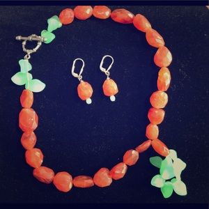 Carnelein Beaded necklace